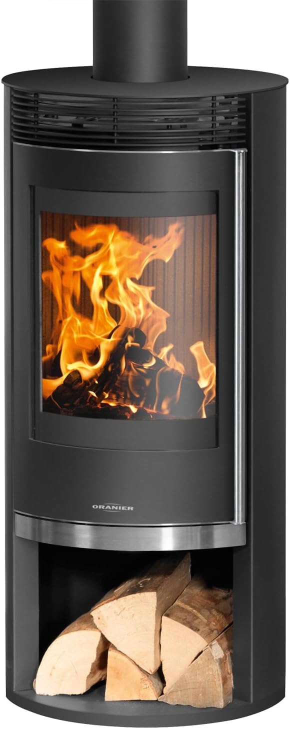 Oranier 5793 10 Rota 2.0 Kaminofen Stahl Schwarz/A+
