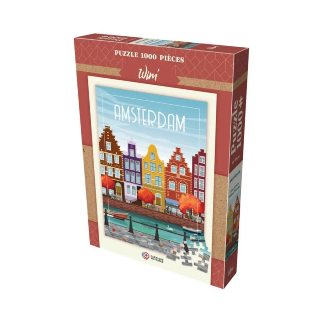 Puzzle Wim - Amsterdam - 1000 Pièces