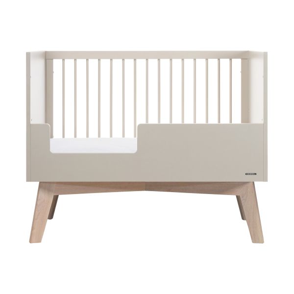 Kidsmill Sixties Ledikant 60 x 120 cm - Oatmeal / Eiken