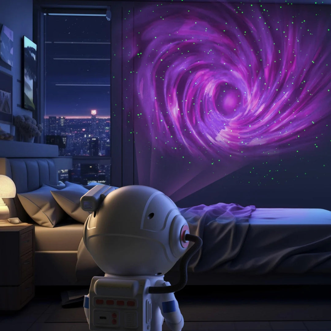 Mob nachtlamp en sterprojector astronaut - galaxy light