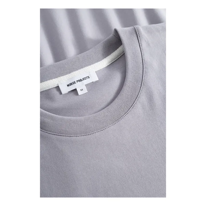Norse Projects T-shirt Johannes Pocket Coton Bio | Gris