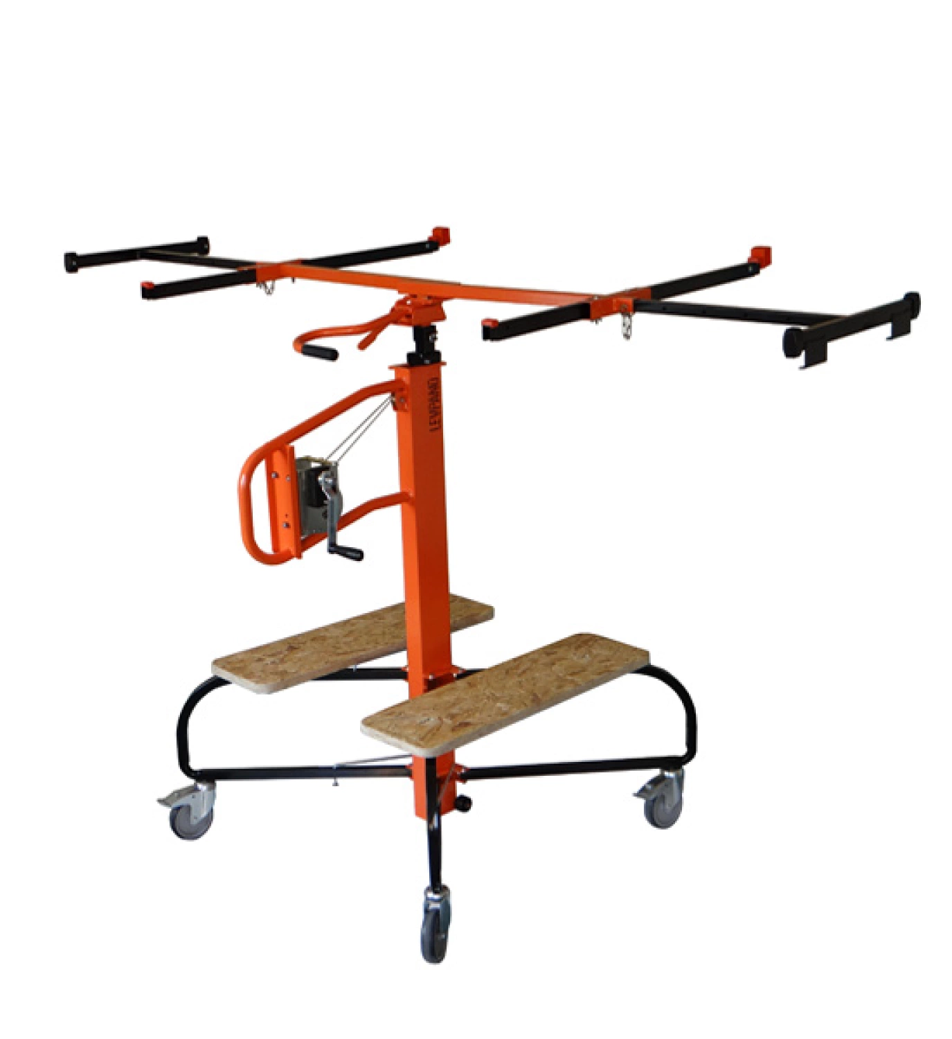 Little Jumbo 18513000 Platenlift model 1 - 4 Poots basis met bankjes - 4m