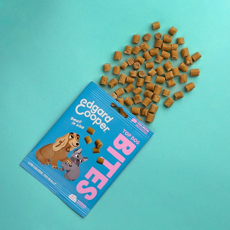 Edgard & Cooper Top Dog Bites Zalm & Kip | Small - 50 gram | 13530