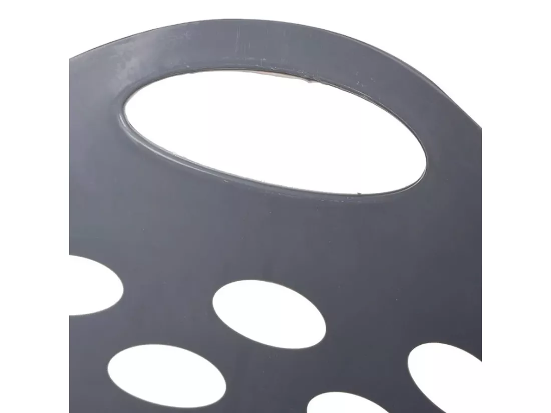 WELL HOME - Panier à linge gris 60L