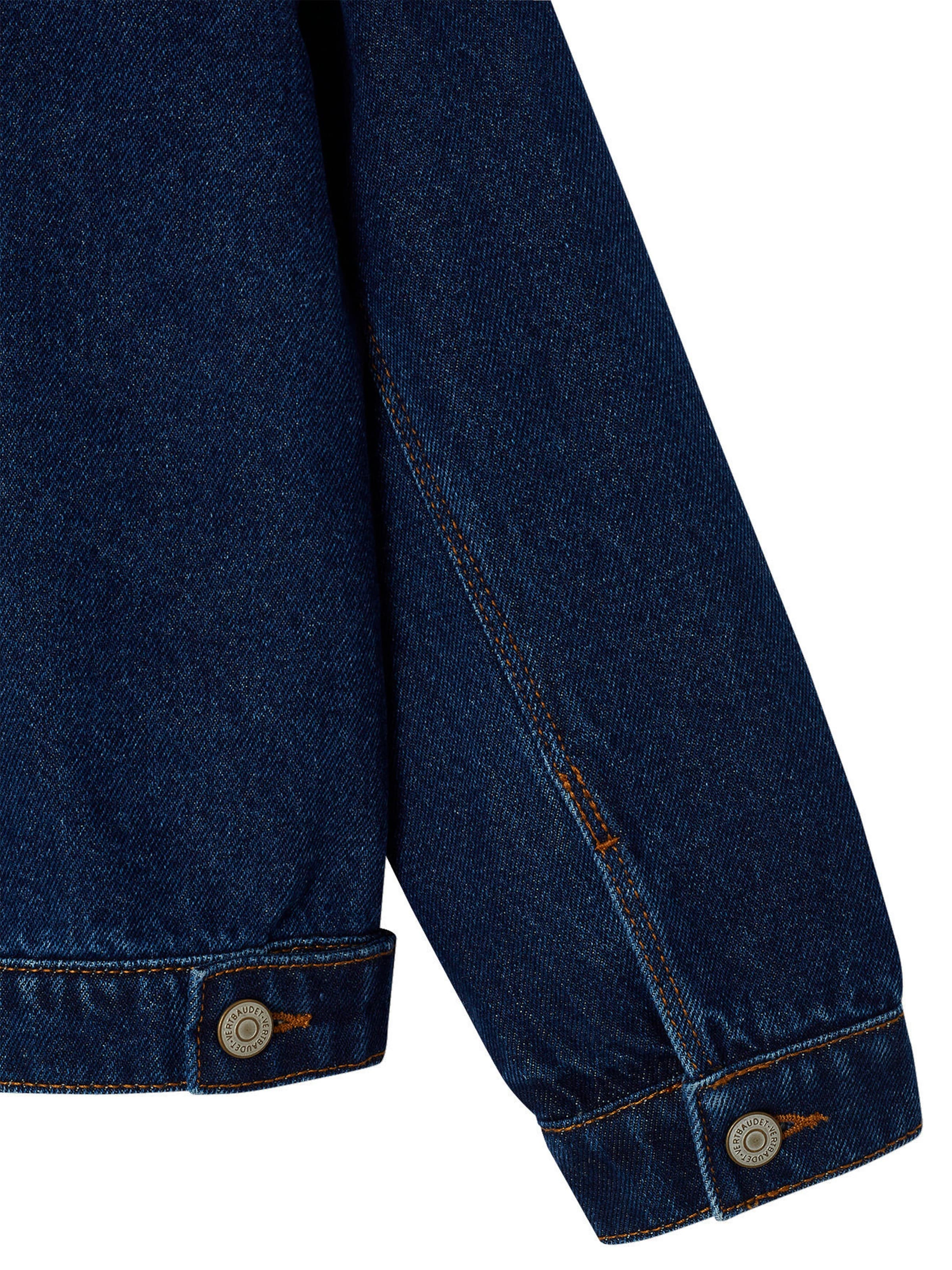 Vertbaudet Mädchen Jeansjacke dark blue