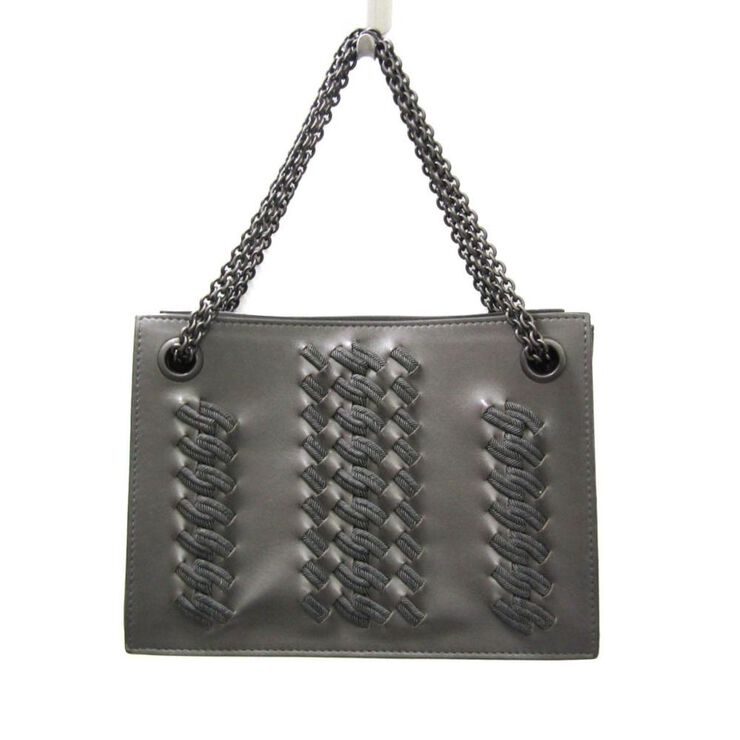 Bottega Veneta Vintage Bottega Veneta Shoulder Bag Grey