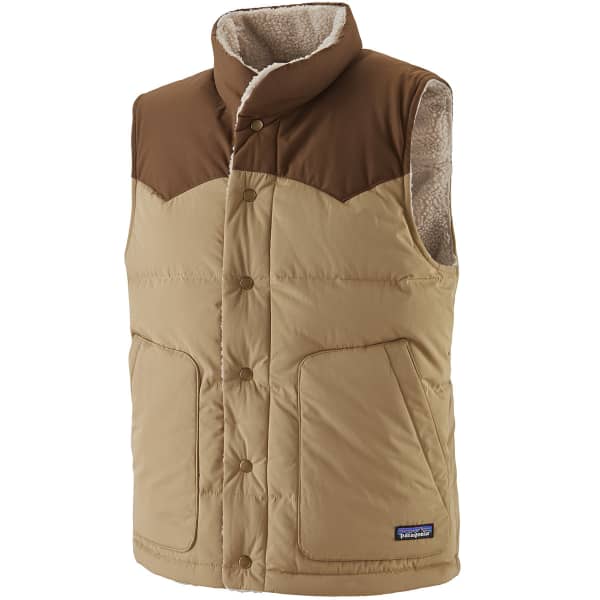 Veste PATAGONIA M'S REVERSIBLE BIVY DOWN VEST CLASSIC TAN
