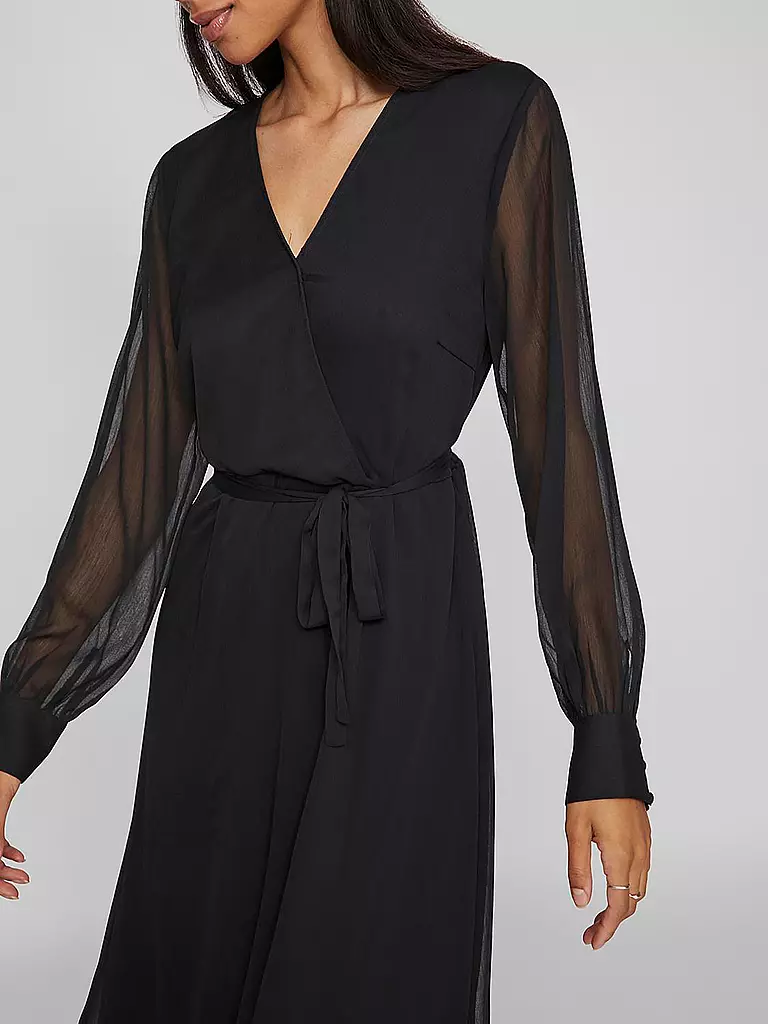 VILA Cocktailkleid VIFALIA  schwarz