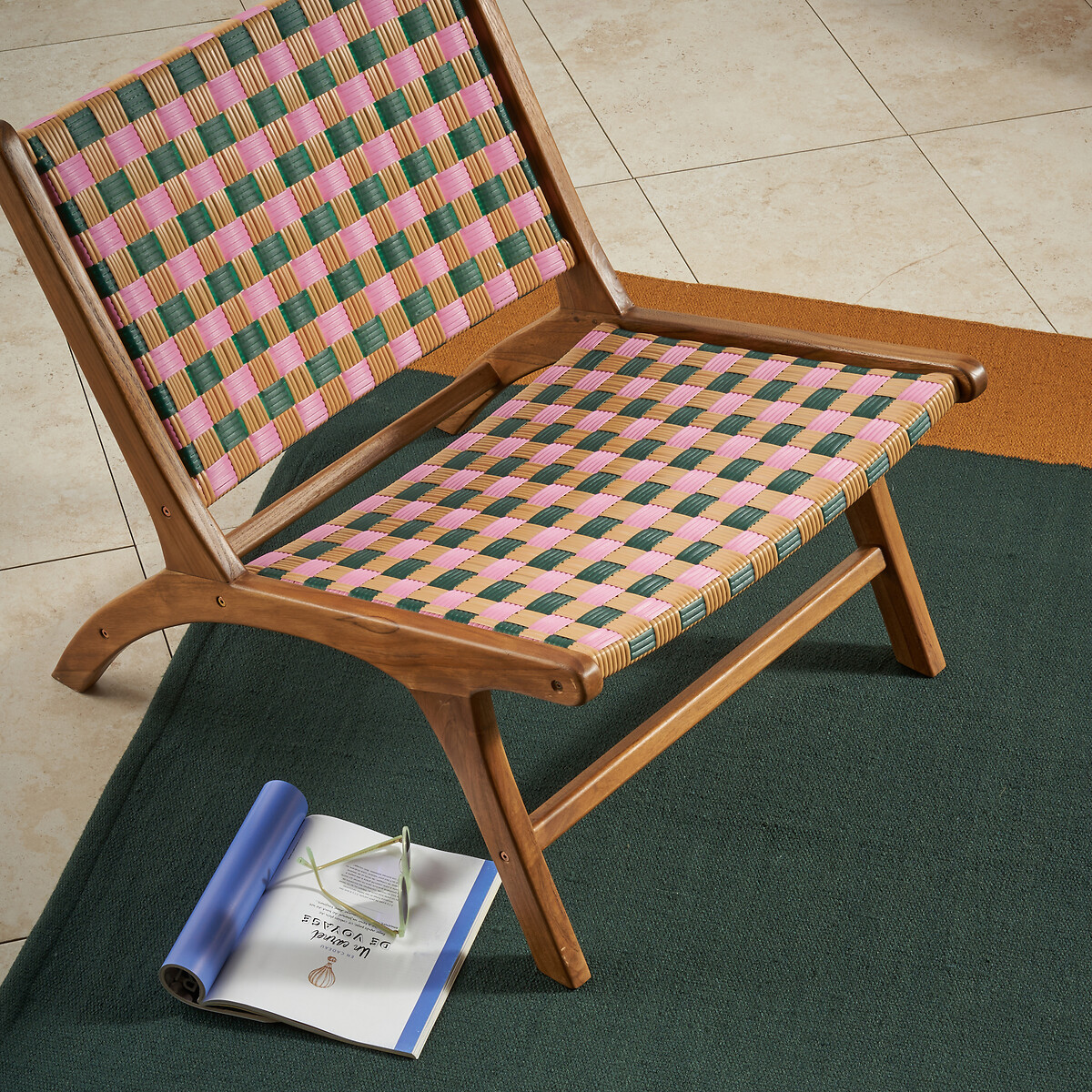 LA REDOUTE INTERIORS<br>Lage tuinfauteuil, Bianca