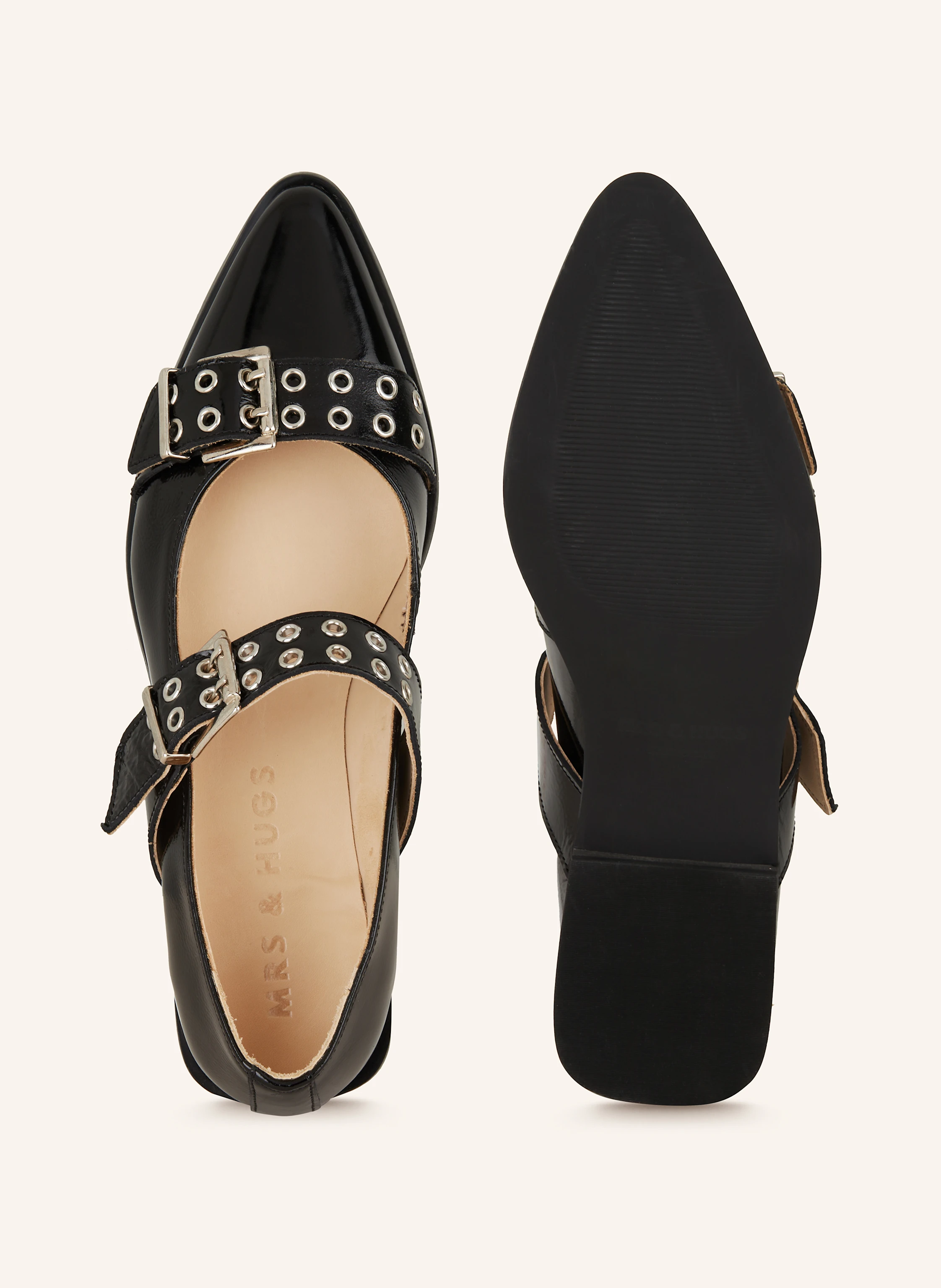 MRS & HUGS Mary-Jane-Ballerinas