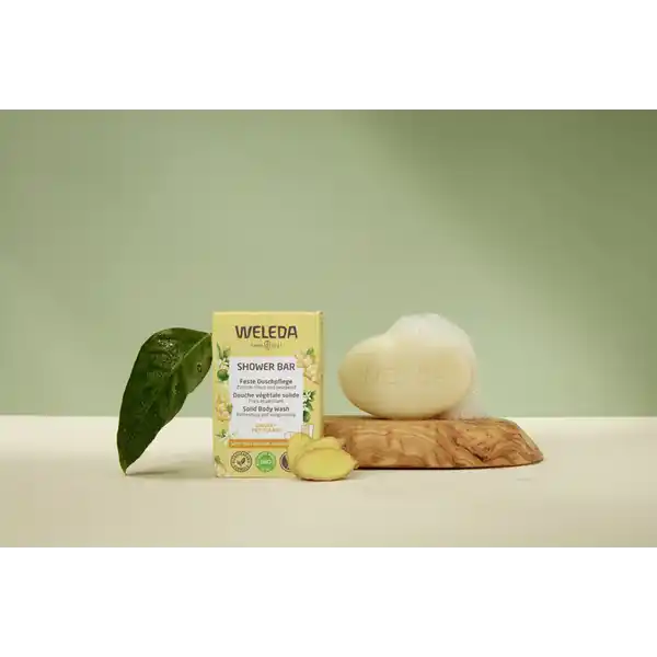 Shower Bar Feste Duschpflege Ginger + Petitgrain