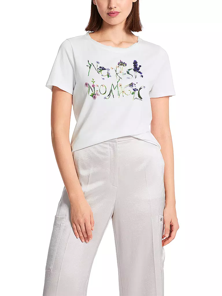 MARC CAIN T-Shirt weiss