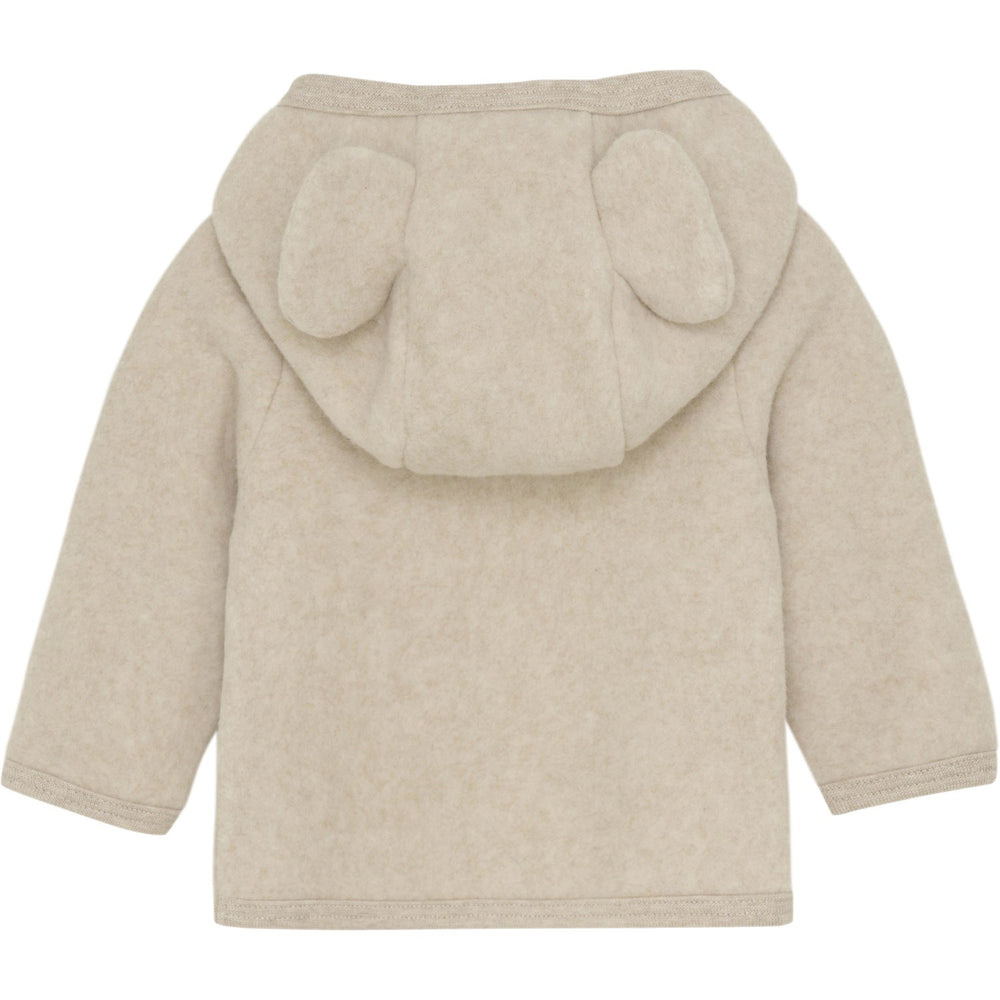 Køb Huttelihut Camel Melange Jakke Ears Bomuld Fleece