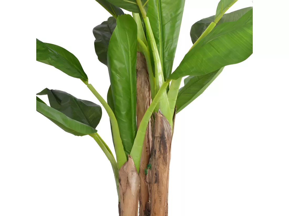 Bananier artificiel avec pot 17.5 x 25 x 175 cm DEC021936