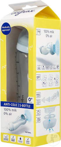Difrax Biberon-S Natural Ice Flacon 250ml