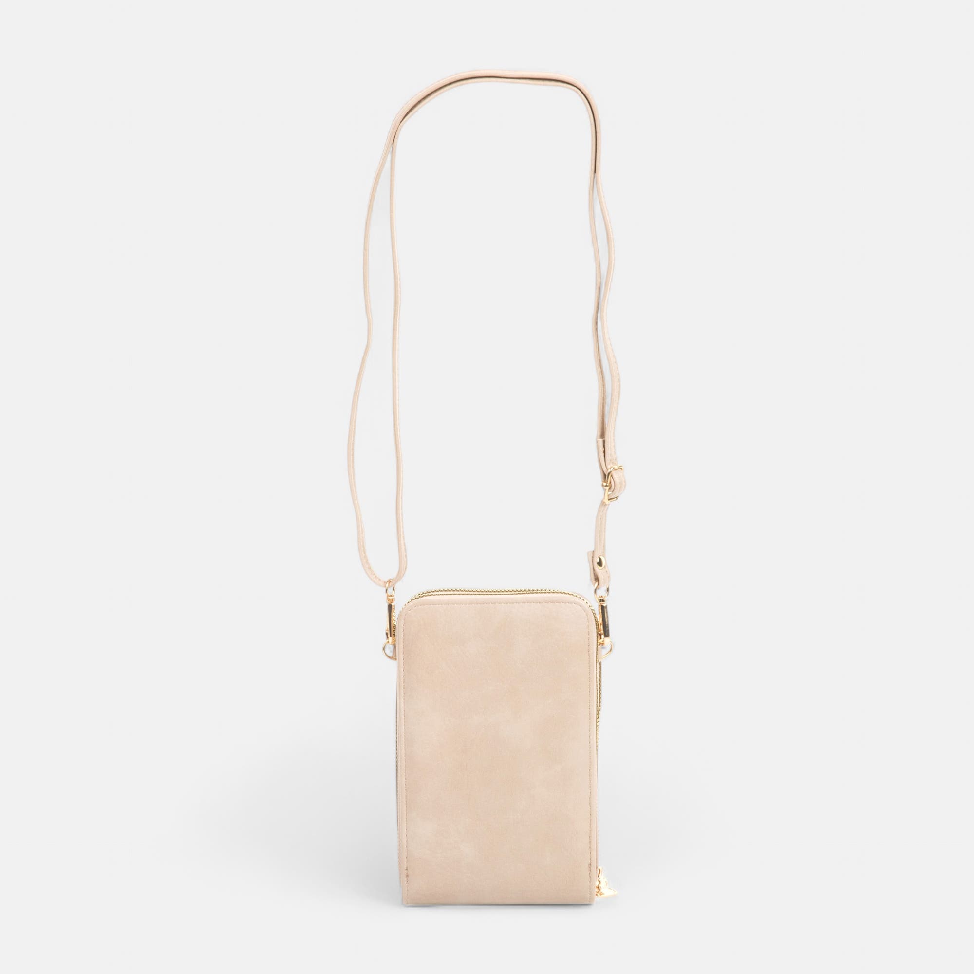 Pochette pour téléphone ecru