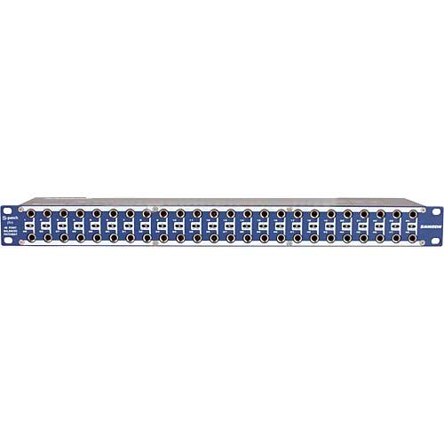 Samson S Patch+ 48-kanaals gebalanceerde patchbay