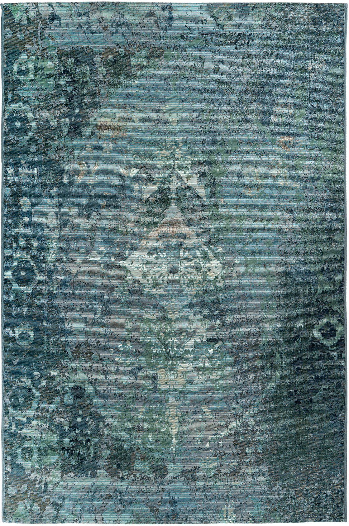 Obsession Teppich »My Gobelina 643« rechteckig 6 mm Höhe Kurzflor, Ornamente, Vintage Design, In- und Outdoor geeignet