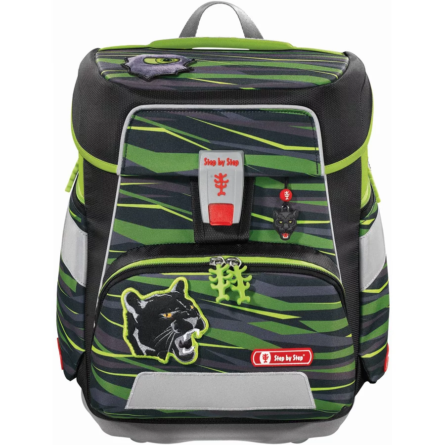 Step by Space - Schulranzen Set 5tlg. Wild Cat Chiko