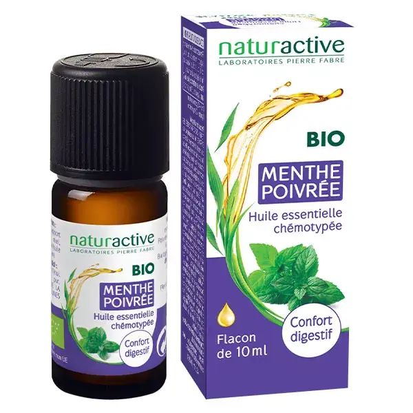 Óleo Essencial de Hortelã-Pimenta Orgânico Naturaactive 10ml