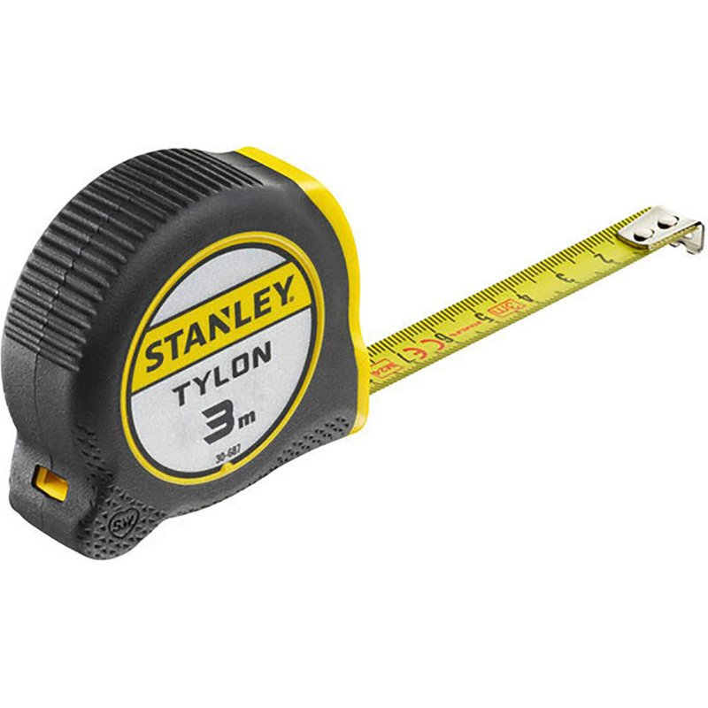 Mètre ruban Stanley Tylon 3 m x 12,7 mm