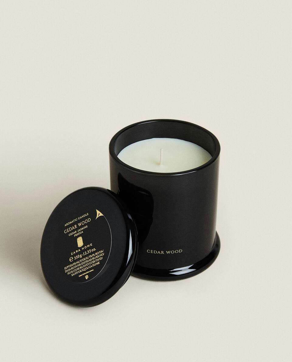 VELAS AROMÁTICAS DE CEDRO