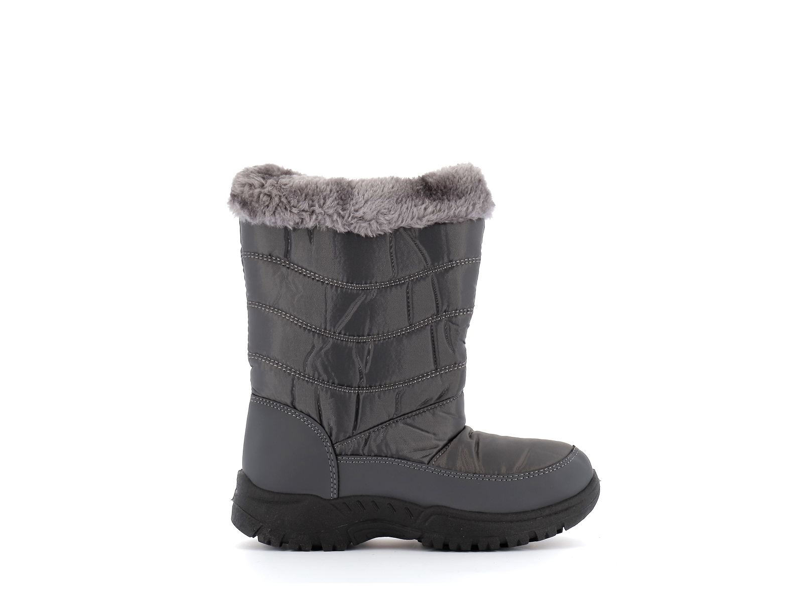 F brand-B766439 Matières combinées Gris