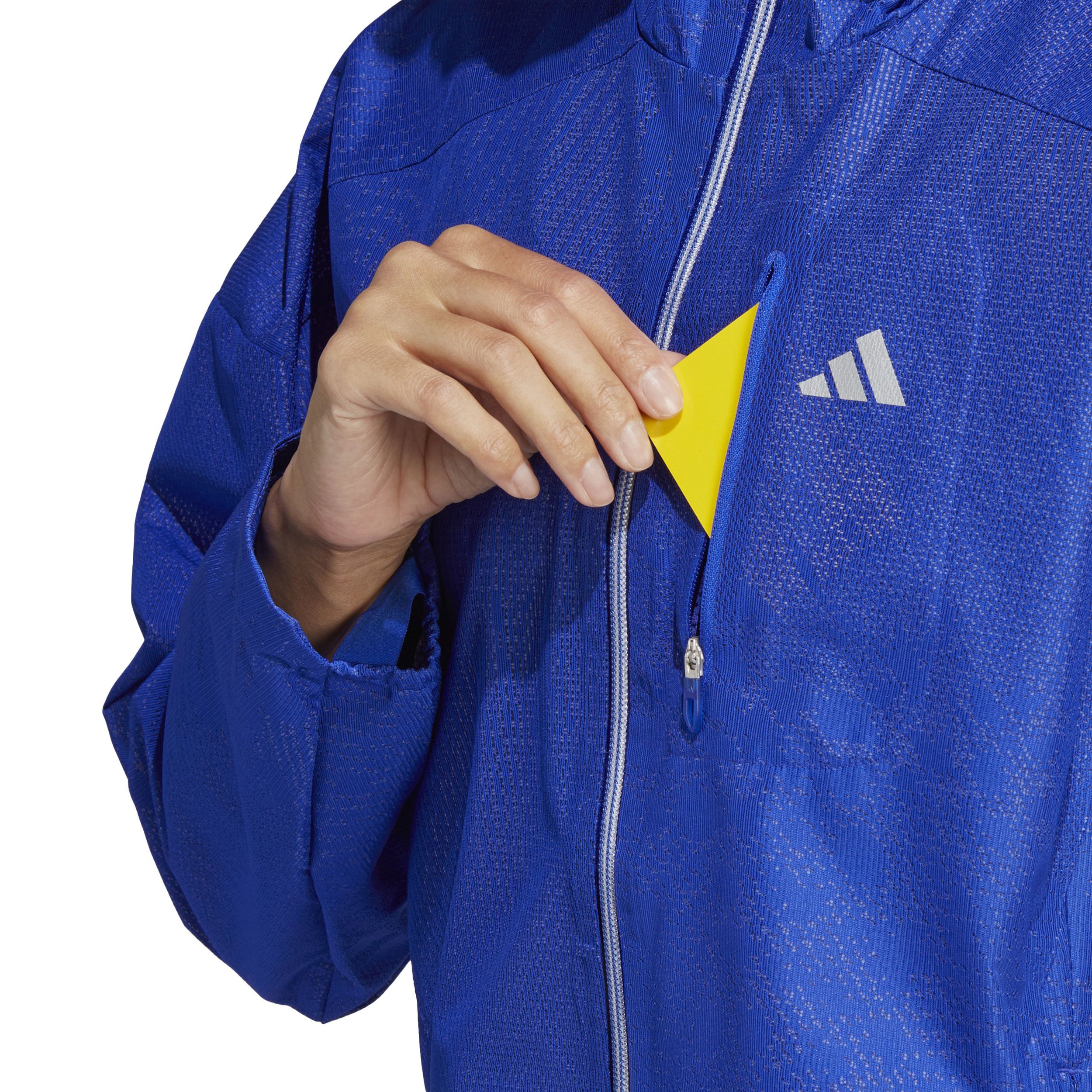 adidas Adizero Veste Running Femmes - Bleu