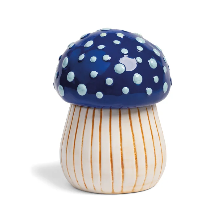 &klevering - Magic Mushroom Vorratsdose, medium, blau