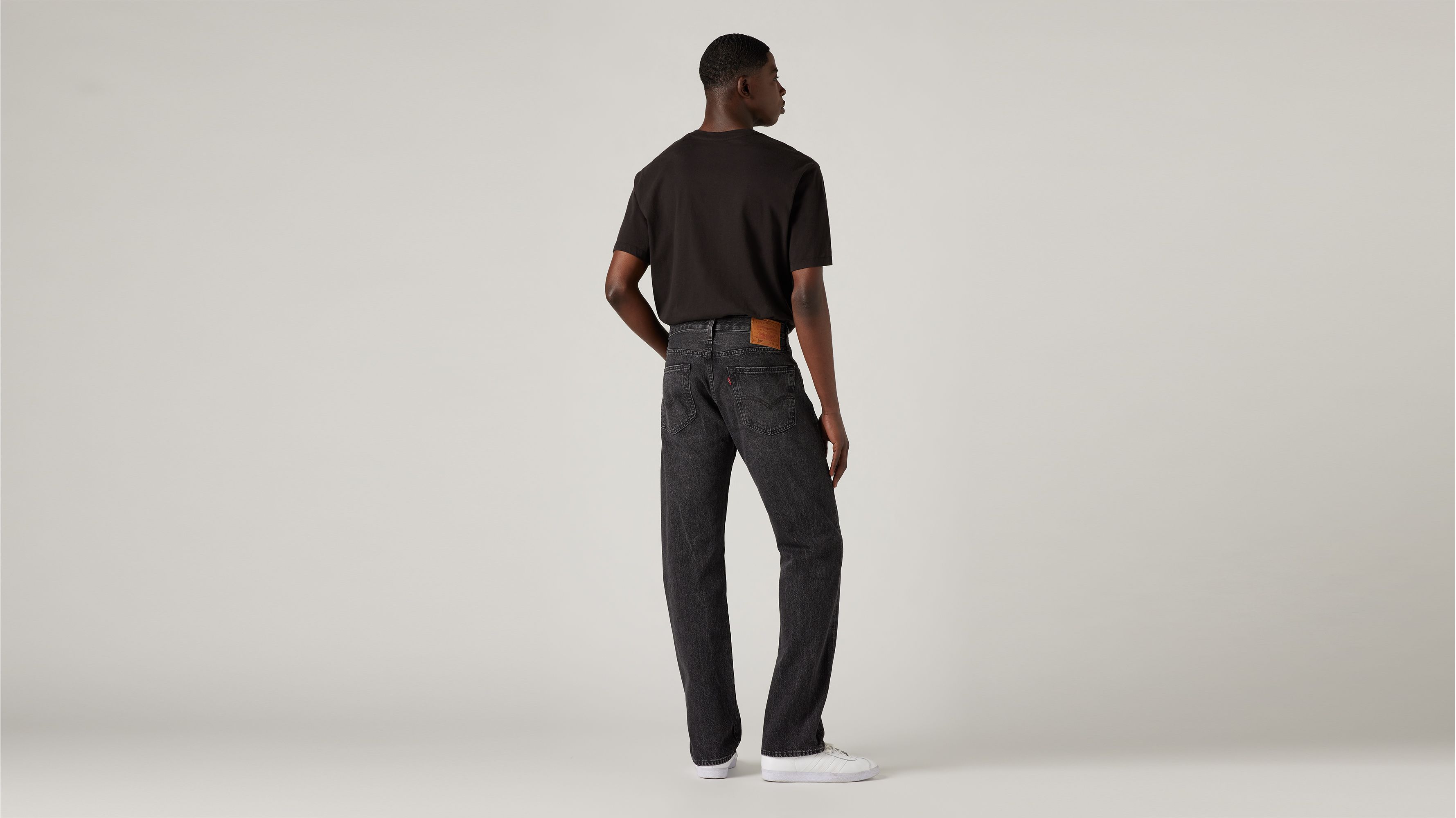 Jean 501® Levi's® Original - Black Worn In - Noir