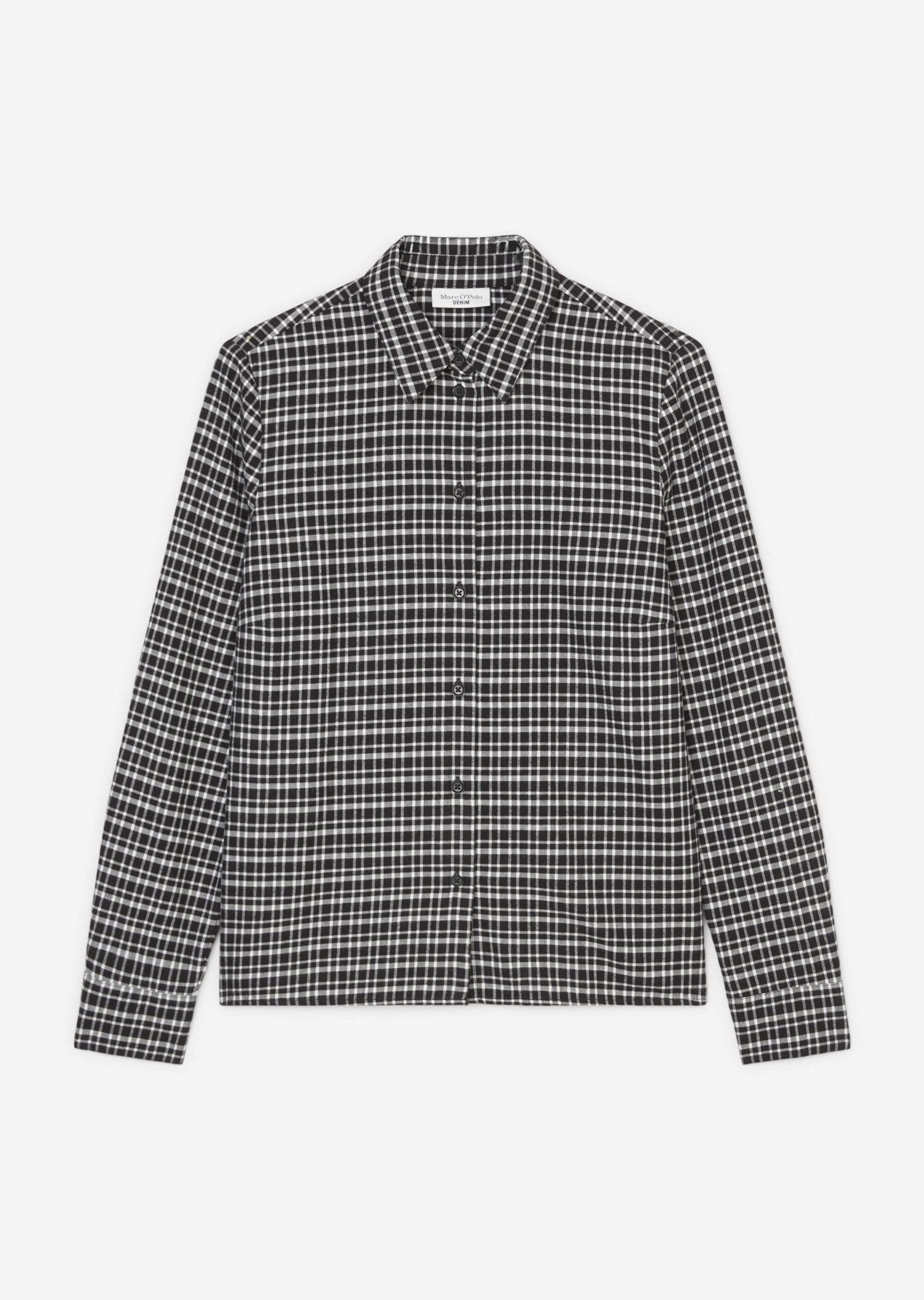 Karo-Bluse loosein Flanell-Qualität
