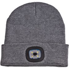 Bonnet avec lampe LED