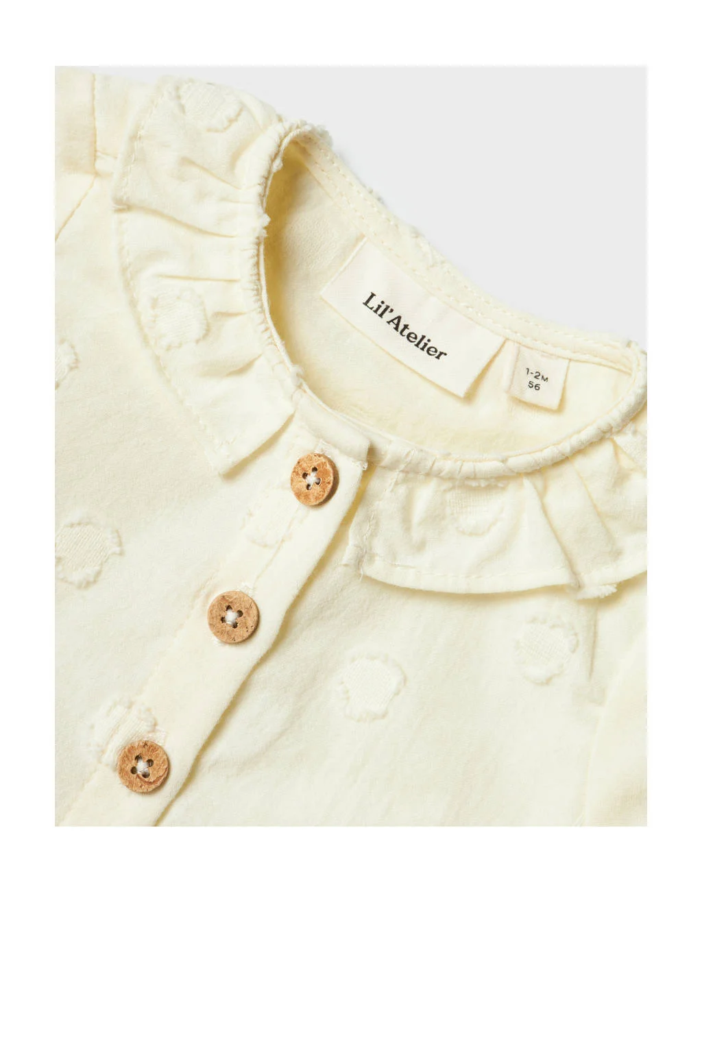 LIL' ATELIER blouse ecru