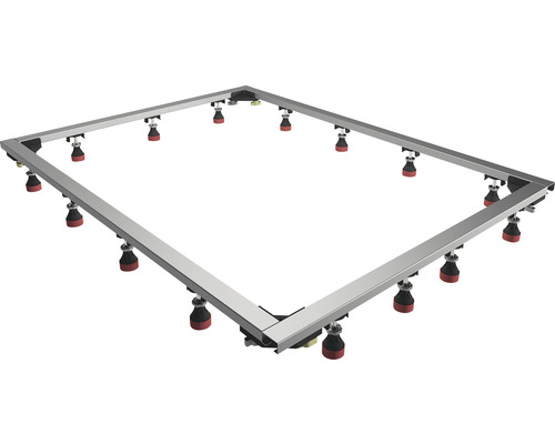 SCHULTE ExpressPlus DWM-Tec D5648 256 zilveren douchebak inbouwframe
