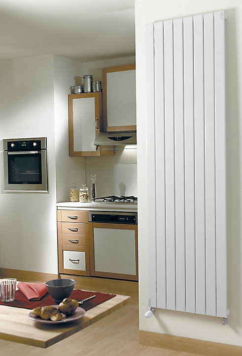 Radiateur eau chaude Acova Lina vertical blanc 1256W