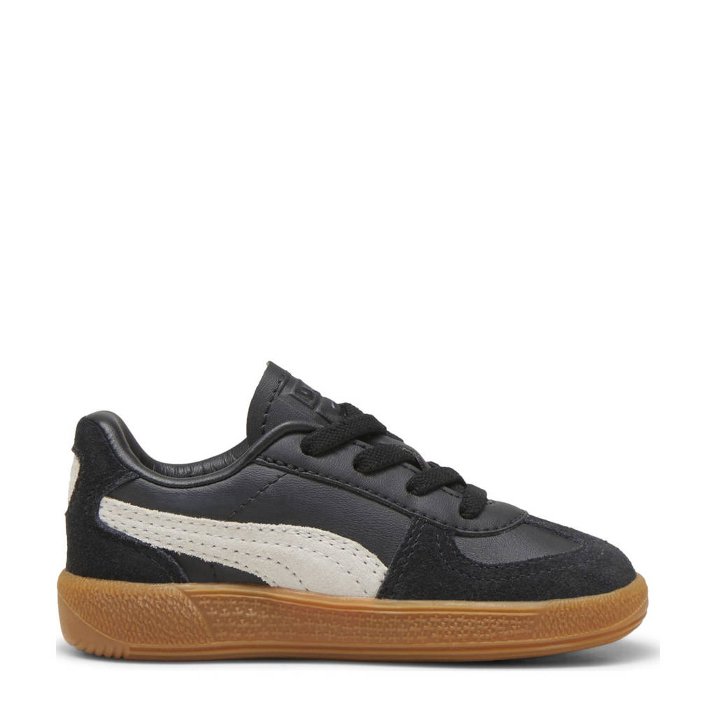 Puma Palermo Lthsneakers zwart/grijs/gum