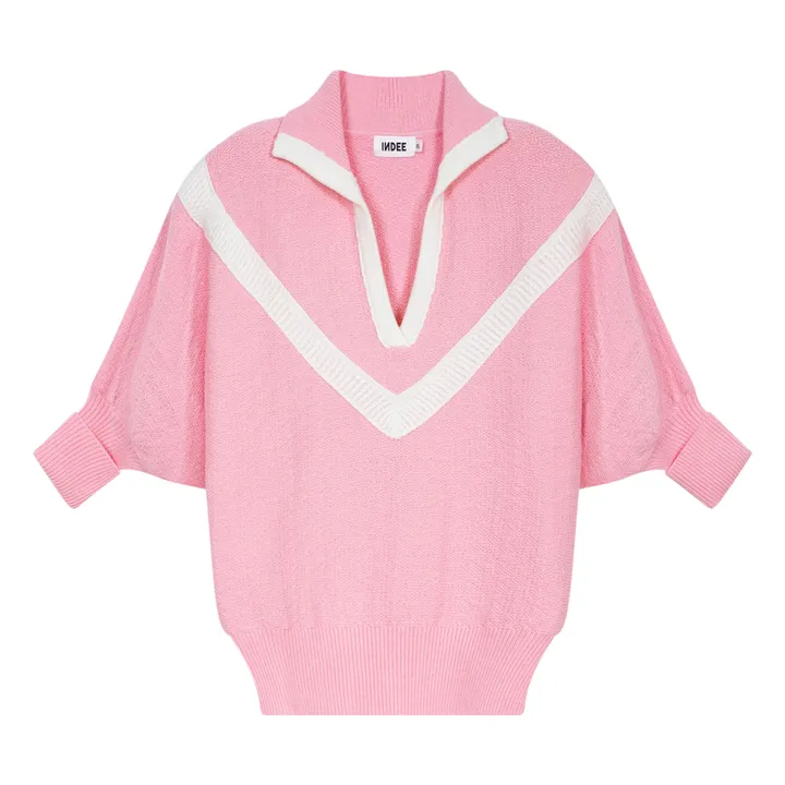 Indee Pull Panama | Rose bonbon