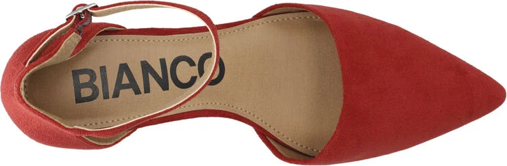 Bianco BIADEVIVED Pump Micro Suede Dark red