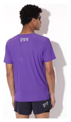 Maillot manches courtes Running Circle Legend Violet