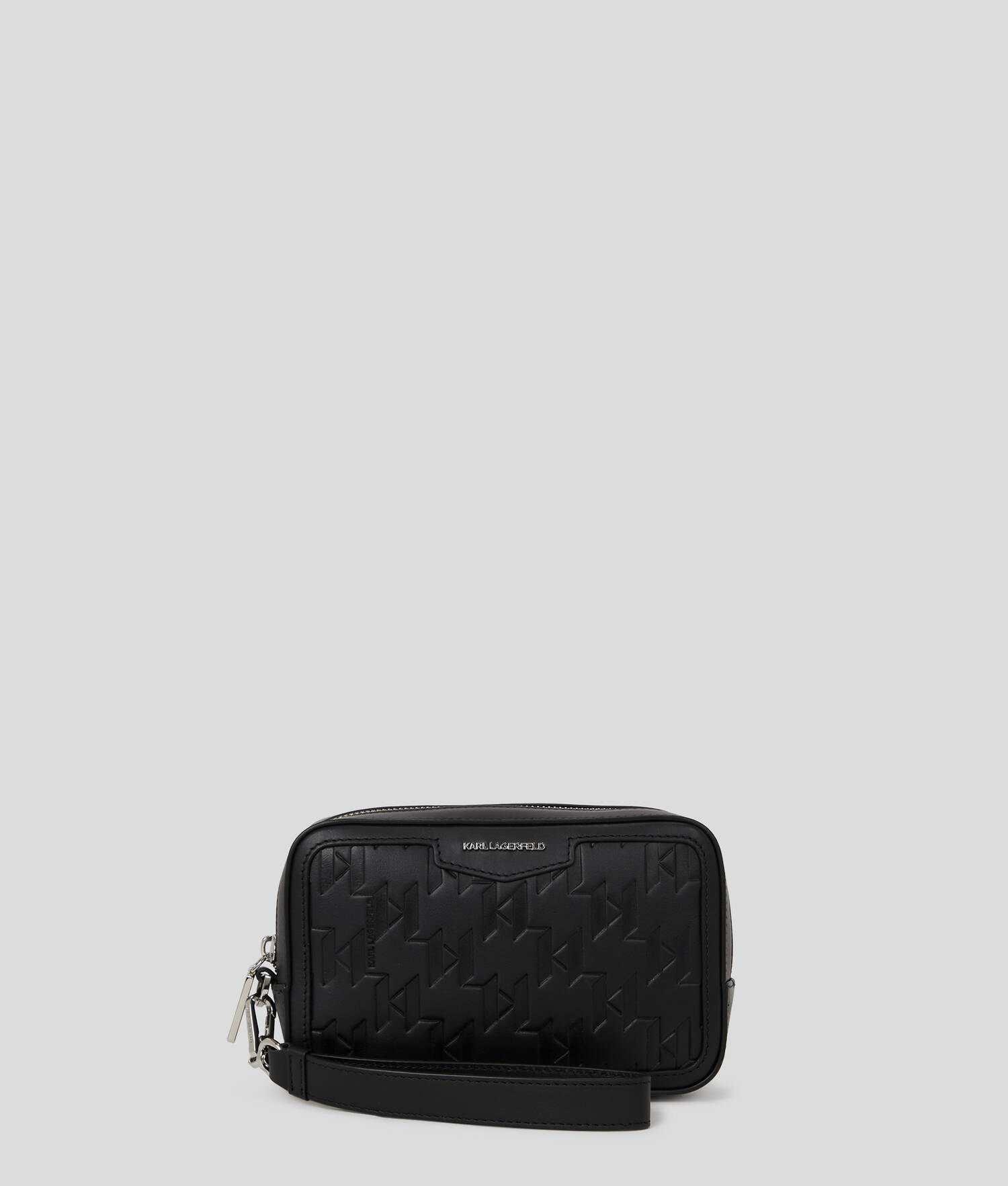 TROUSSE DE TOILETTE K/LOOM EN CUIR - Noir
