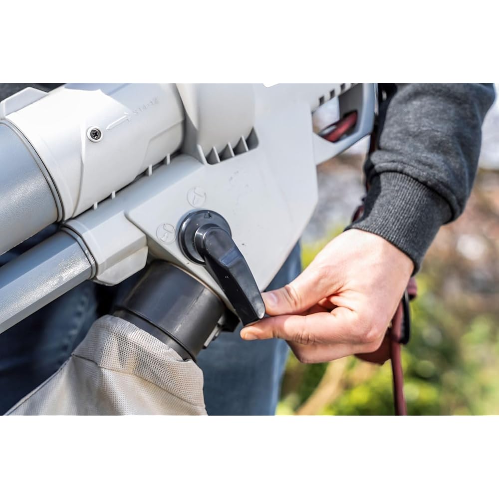 IKRA aspirateur-souffleur-broyeur électrique IBV 3000 3in1, Vitesse de soufflage 240 km/h, variateur de Vitesse : Jardin