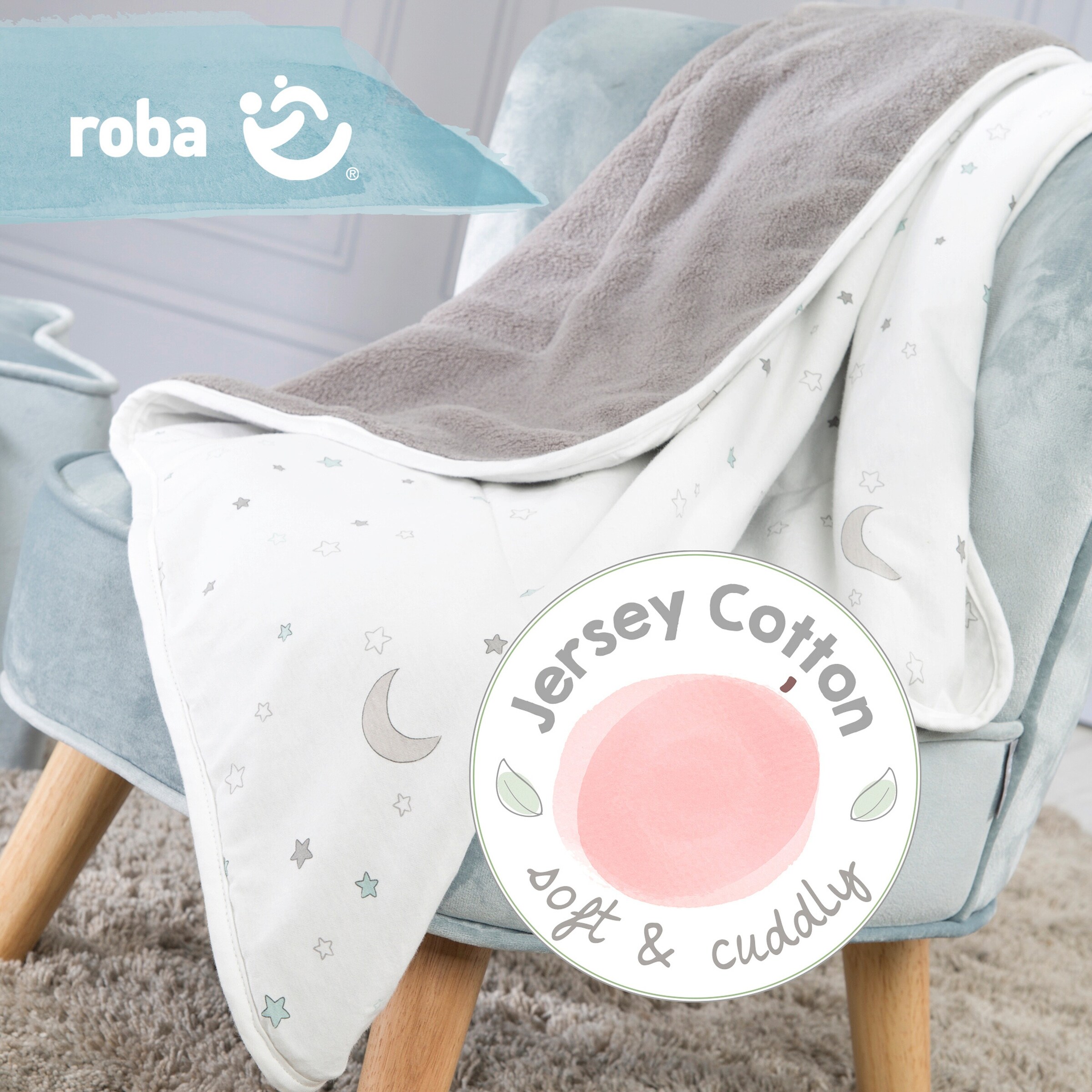 roba Babydecke-Jersey Sternenzauber