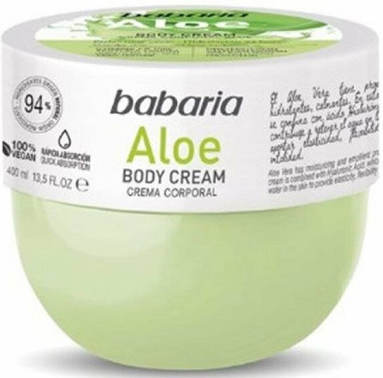 Babaria - Aloe Vera - Body Cream - 400 ml - Vegan