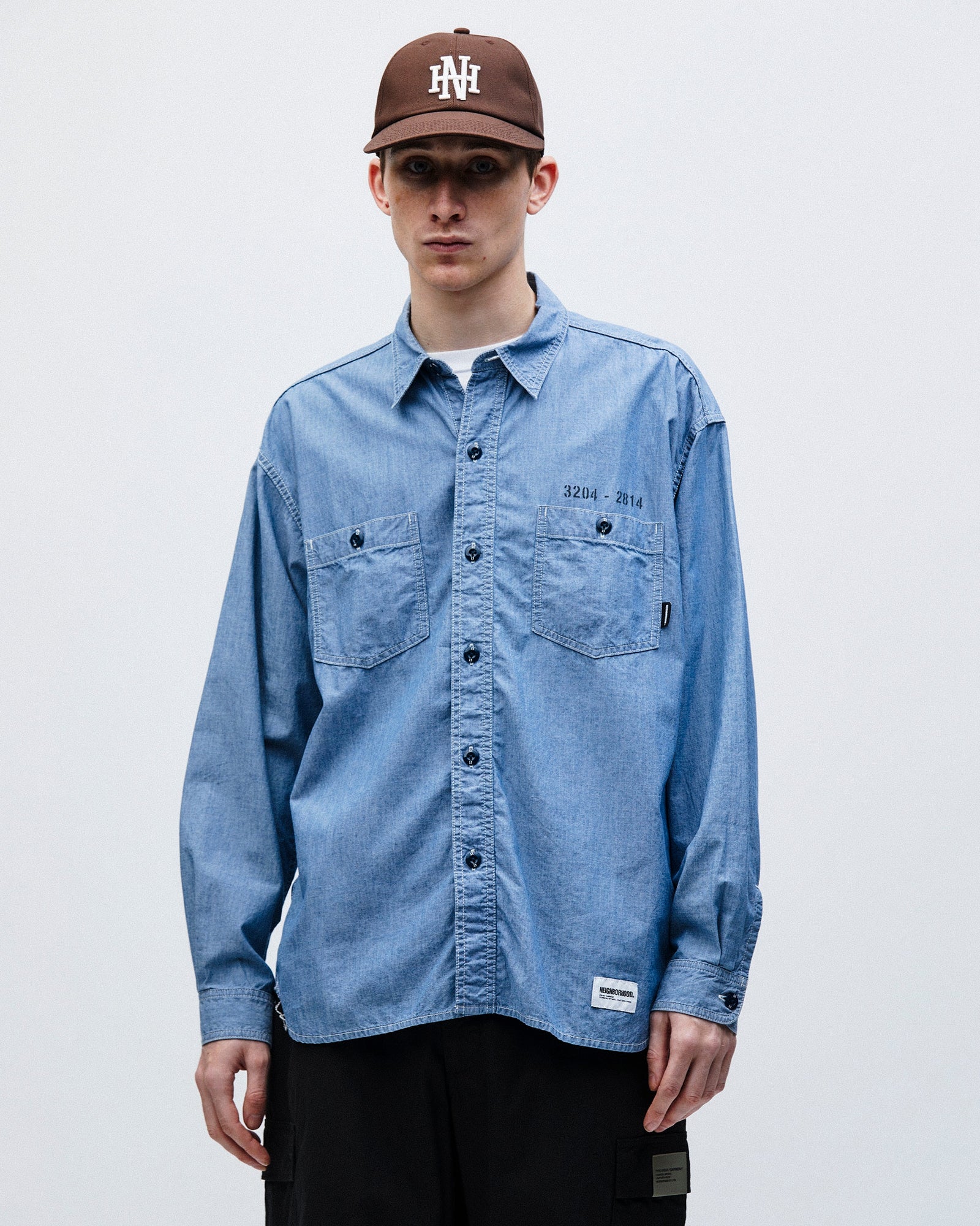 Neighborhood<br>Chambray Shirt LS