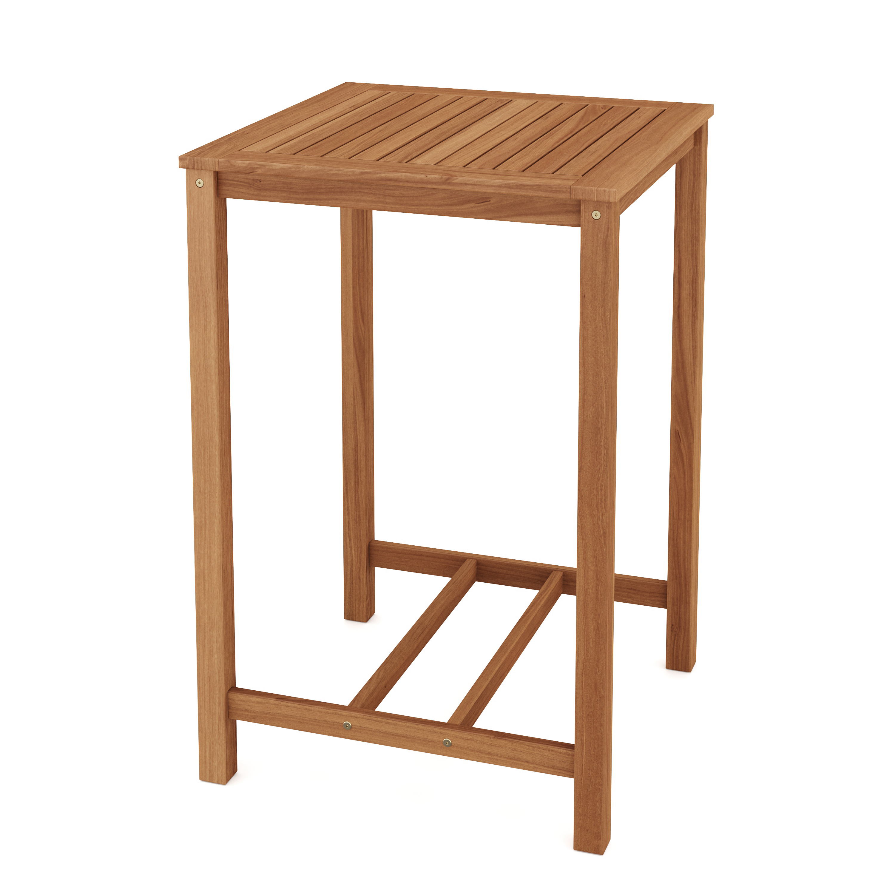 Gartenbar Set Holz CANELA 3-teilig