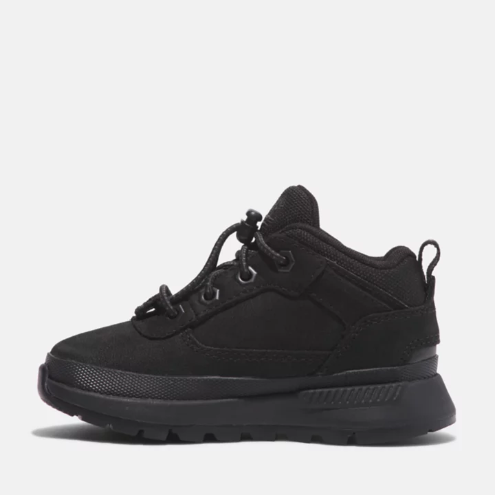 Basket en cuir Field Trekker pour tout-petit en noir