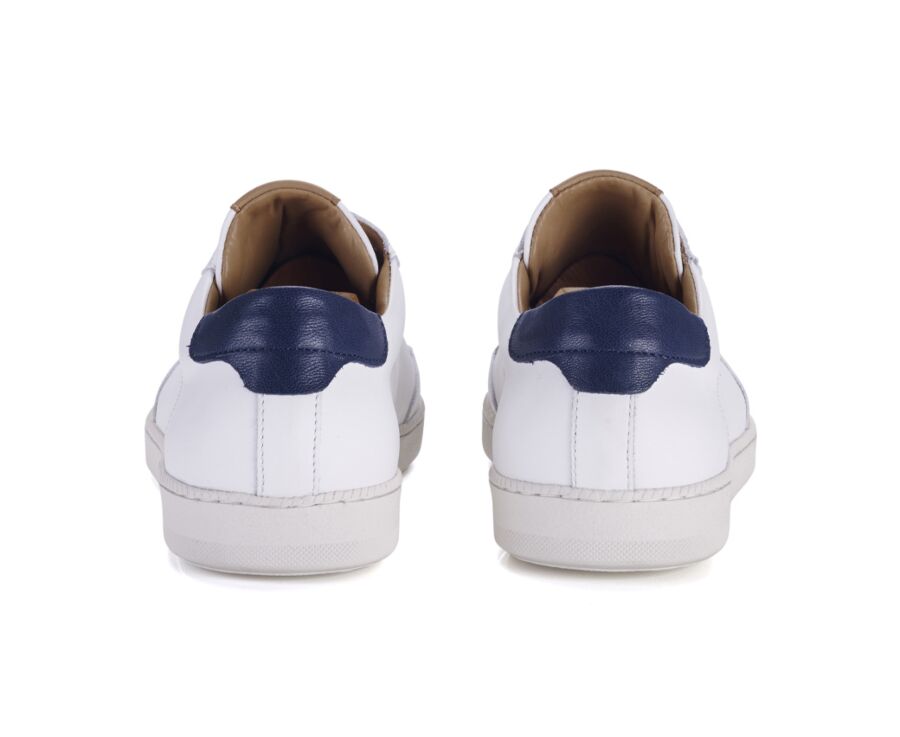 Sneakers cuir blanc homme - CANUNDA