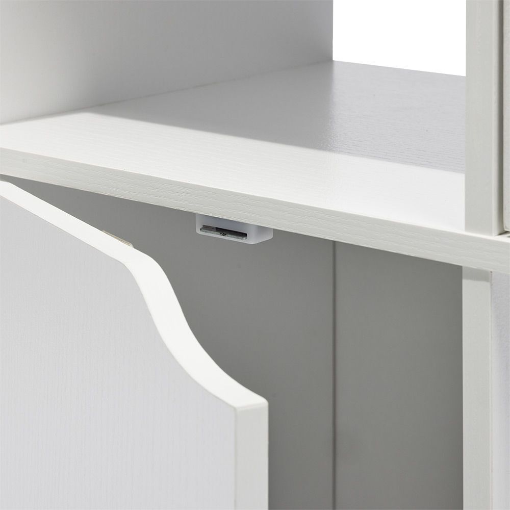 Meuble de rangement Adam 6 cases Blanc 60x29,8xH90 cm