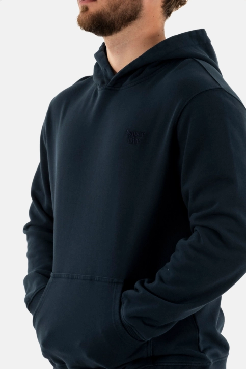 Sweat superdry vintage washed 98t eclipse navy