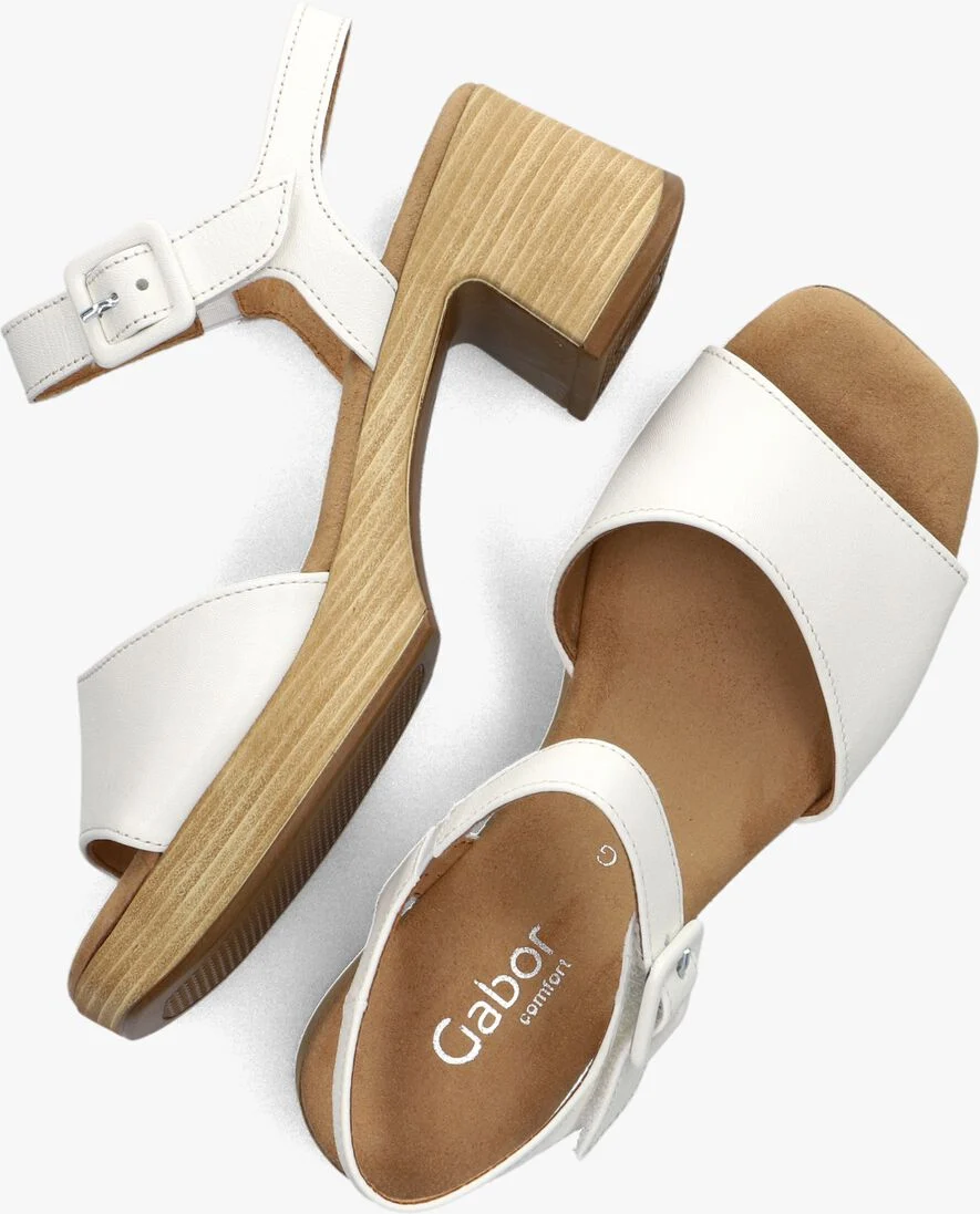 GABOR witte gabor sandalen 721.1.0